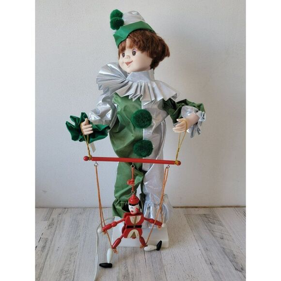 Telco marionette clown elf puppet animated motionette Xmas - Picture 4 of 15